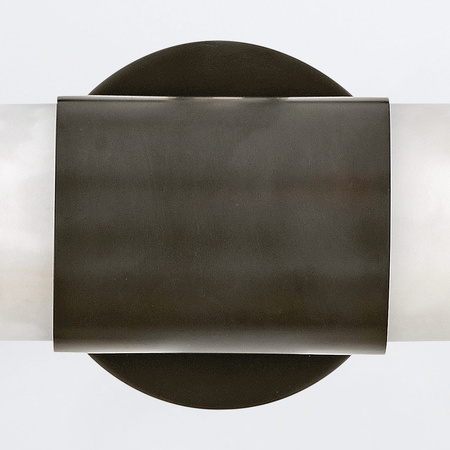 Średni kinkiet LED Ibiza - Oksydowana czerń