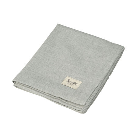 PLED DLA DZIECKA 100% BABY ALPAKA - SREBRNY - 100 x 80 CM - MY ALPACA - MY HONEY HOME