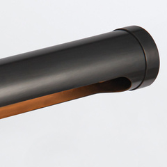 Duża obrazówka Wynwood - 2 źródła światła - Miejski brąz