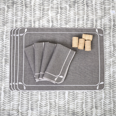 OBRUS BAWEŁNIANY DRAGONFLY - 130 x 200 CM - ROSEBERRY HOME - MY HONEY HOME