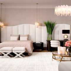 Zagłówek Chanton lyssa off-white