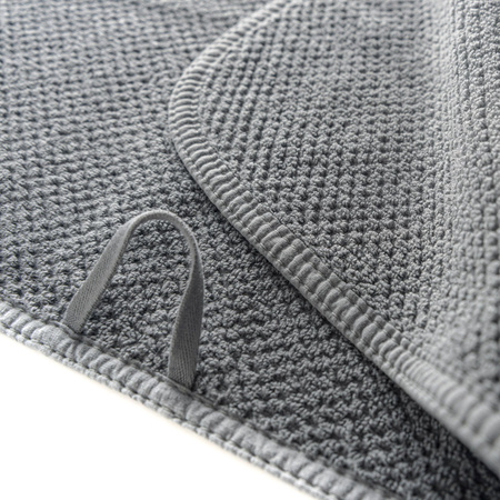 Ręcznik Graccioza Bee Waffle 70x140 cm Steel