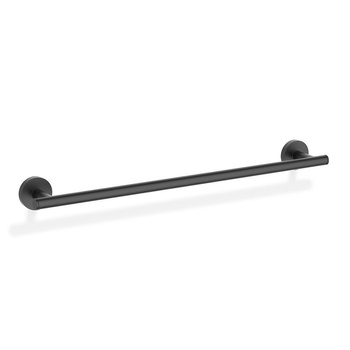 BASIC Wieszak na ręczniki Decor Walther 50 cm pojedynczy Czarny mat