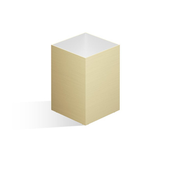 Pudełko Decor Walther matowe złoto 24-karatowe