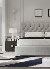 DYWAN GATSBY DARK BLUE ART DECO 160 X 230 CM FARGOTEX - MY HONEY HOME