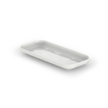 Taca Comb duża Decor Walther porcelanowa Biała