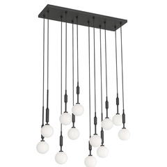 Lampa wisząca Ero XII Nero 80x25