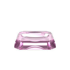 KRISTALL Mydelniczka Decor Walther Różowy