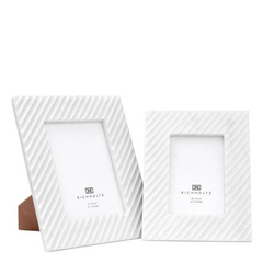 Ramka do zdjęcia Casale L biały marmur zestaw 4 szt.