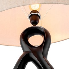 Lampa stołowa Macias bronze highlight finish incl shade Eichholtz