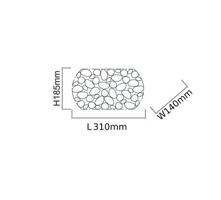 Kinkiet Carera Gold Parette Orlicki Design