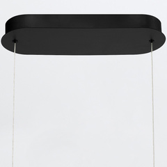 Lampa wyspowa Demark - Matowa czerń