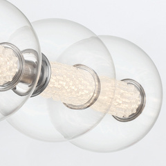 Kinkiet Atomo - 4 źródła światła - Polerowany chrom