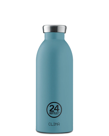 BUTELKA TERMICZNA CLIMA - POWDER BLUE - 500 ML - 24BOTTLES - MY HONEY HOME