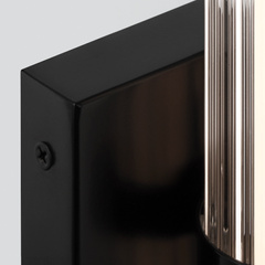 Mały kinkiet LED Fayton - Matowa czerń