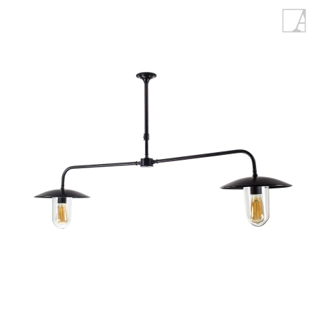 Lampa wisząca Authentage Elébase multiple na rurze