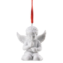 Aniołek zawieszka z wiankiem