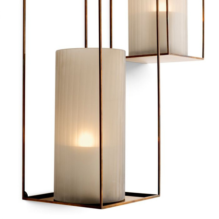 Stojak ścienny Deco prostokątny zestaw 2 szt. Eichholtz