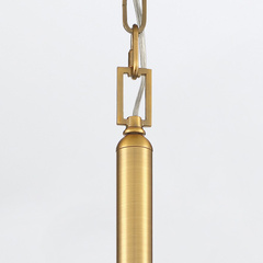 Lampa wisząca Nottingham - 3 źródła światła - Antyczny mosiądz