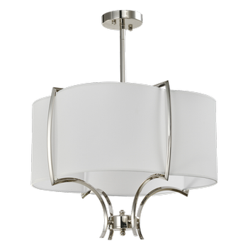 Lampa wisząca FARO P04046NI-WH