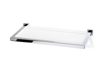 CORNER Półka Decor Walther 30 cm z ramą Chrom