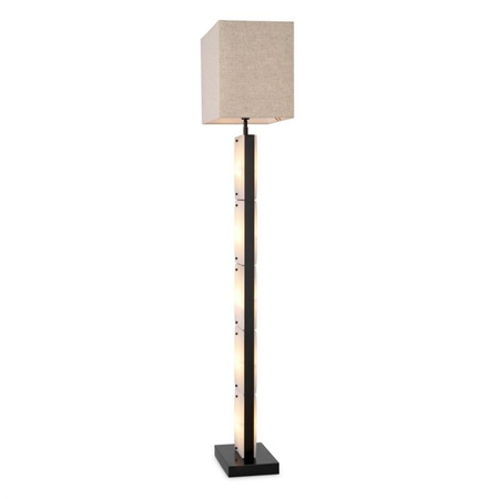 Lampa podłogowa Ortiz bronze highlight finish incl shade Eichholtz