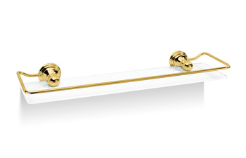 CLASSIC Półka z relingiem Decor Walther złoto 24-karatowe