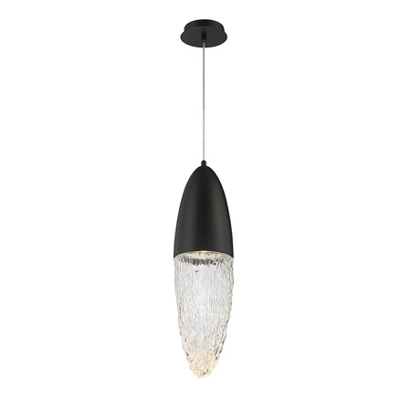 Lampa wisząca Ecrou - Matowa czerń