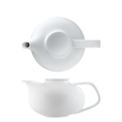 Dzbanek do herbaty z sitkiem do herbaty 1 FLUEN/WEISS FÜRSTENBERG