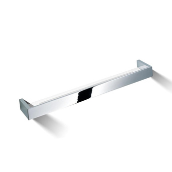 BRICK Półka prysznicowa Decor Walther 60 cm Chrom / Acryl szkło Białe