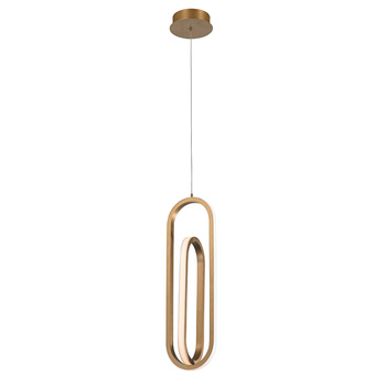 Lampa wisząca Demark - Szczotkowane złoto