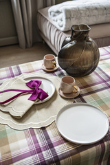 OBRUS BAWEŁNIANY VERY PERI - 130 x 200 CM - ROSEBERRY HOME - MY HONEY HOME