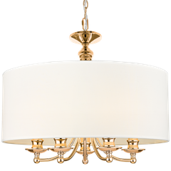 Lampa wisząca ABU DHABI P05896AU-WH