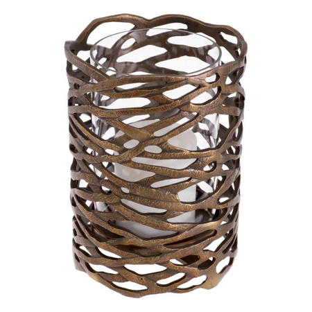 Świecznik Eichholtz Lanai S vintage brass finish