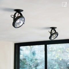 Lampa kierunkowa Authentage Centonze rosas ze sprężynami