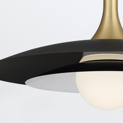 Lampa wisząca Welsh - Matowa czerń