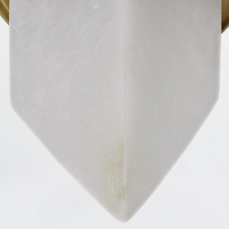 Kinkiet Valencia - 1 źródło światła - Vintage mosiądz