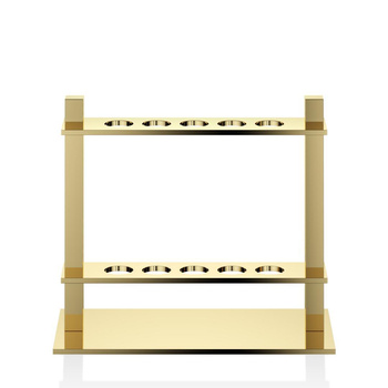 Uchwyt na szczoteczkę do zębów Decor Walther złoto 24-karatowe