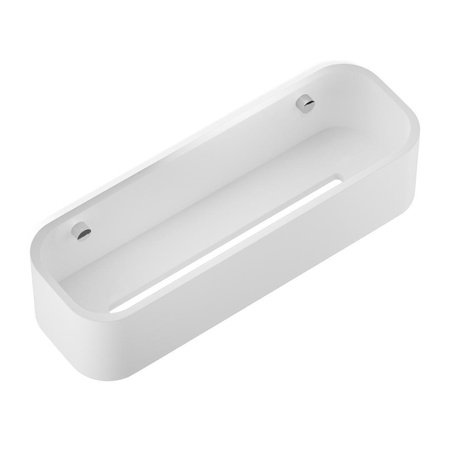 Pojemnik pod prysznic Decor Walther Biały mat / Chrom