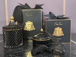 Cote Noire Świeca  Art Deco Black