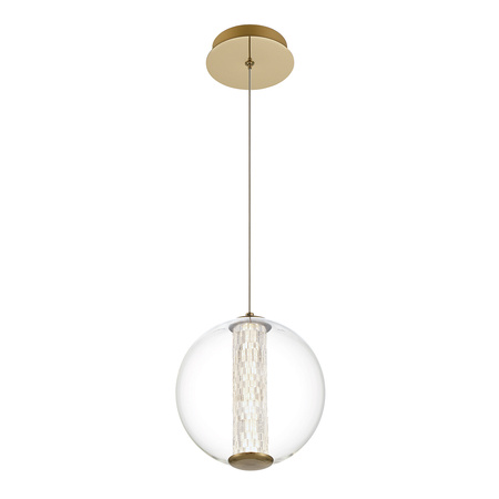 Lampa wisząca Atomo - 1 źródło światła - Szczotkowane złoto