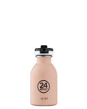 BUTELKA NA WODĘ URBAN - DUSTY PINK - 250 ML - 24BOTTLES - MY HONEY HOME