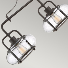 Lampa wisząca Trilogy - 3 źródła światła - Stary brąz