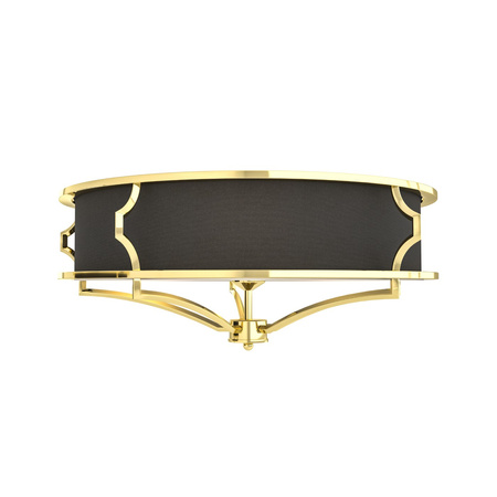 Plafon Stesso Gold Nero M Orlicki Design