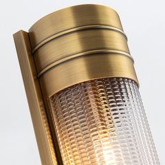 Kinkiet Willard - 2 źródła światła - Vintage mosiądz