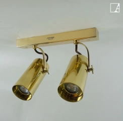 Lampa kierunkowa Authentage Tubelum o szerokości 100 cm