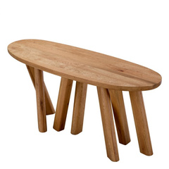 Konsola Eichholtz Bayshore oak wood