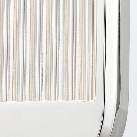 Średni kinkiet LED Palais - Polerowany nikiel