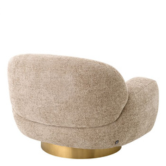 Krzesło obrotowe Eichholtz Udine lyssa sand