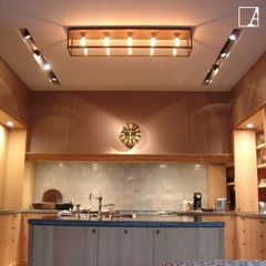 Lampa sufitowa Authentage Vitrine długa